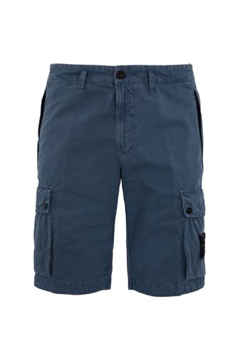 Bermuda Shorts In Cotton Canvas - Stone Island - Modalova