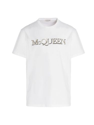 Logo Cotton T-shirt - Alexander McQueen - Modalova