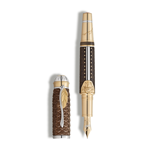 Stylo-Plume Writers Edition Hommage à Johann Wolfgang von Goethe Édition Limitée 88 - Bois - MB131447 - Stylos Plume - MONTBLANC - Modalova
