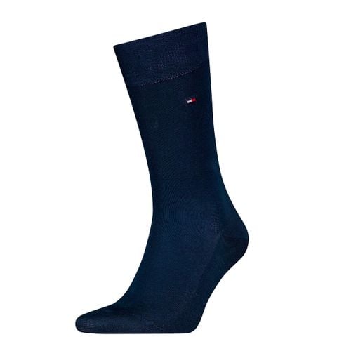 Coppia Di Calzini Alti Premium In Filo Di Scozia Taglie 39/42 - tommy hilfiger - Modalova