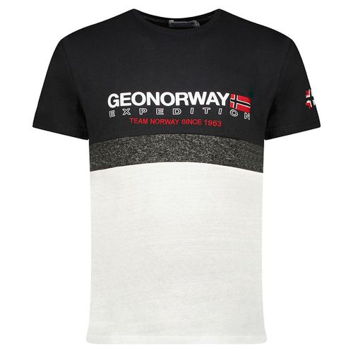 T-shirt MC bicolore girocollo Jdouble - GEOGRAPHICAL NORWAY - Modalova