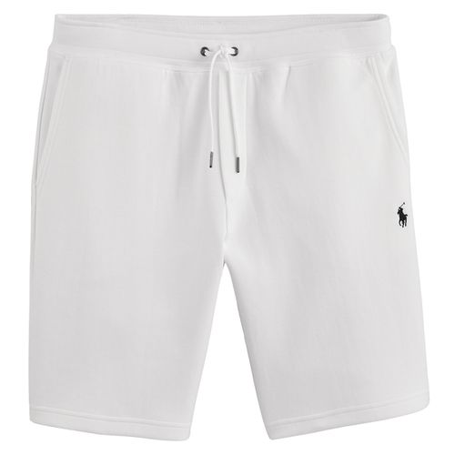 Shorts In Doppia Maglia Tech Con Logo Ricamato Uomo Taglie L - polo ralph lauren - Modalova