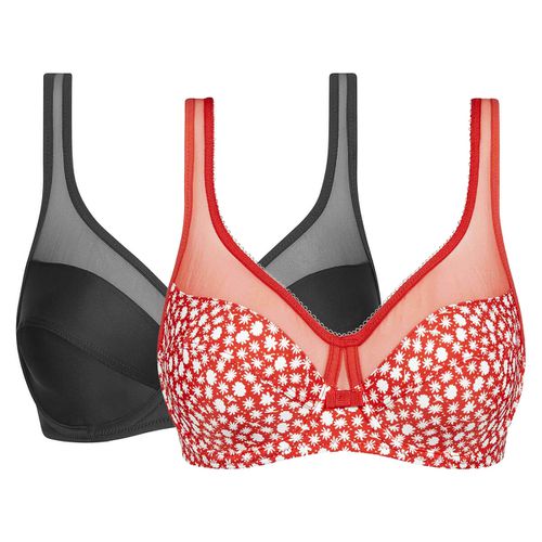 Confezione Da 2 Reggiseni Avvolgenti Generous Donna Taglie 5 B - dim - Modalova