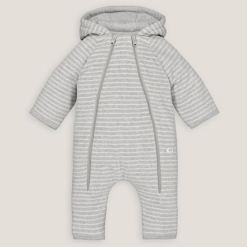 Tutina In Velluto Con Cappuccio Taglie 1 mese - 54 cm - la redoute collections - Modalova