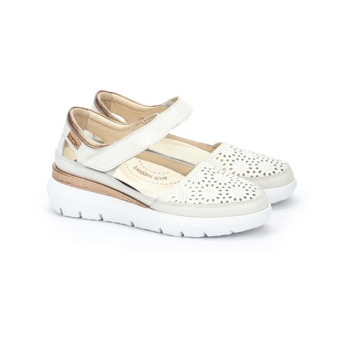 Calzature Con Zeppa In Pelle Rueda Donna Taglie 39 - pikolinos - Modalova