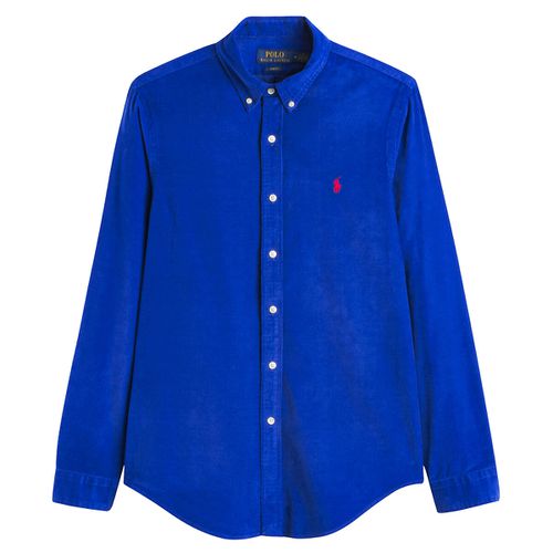 Camicia slim in velluto a coste - POLO RALPH LAUREN - Modalova