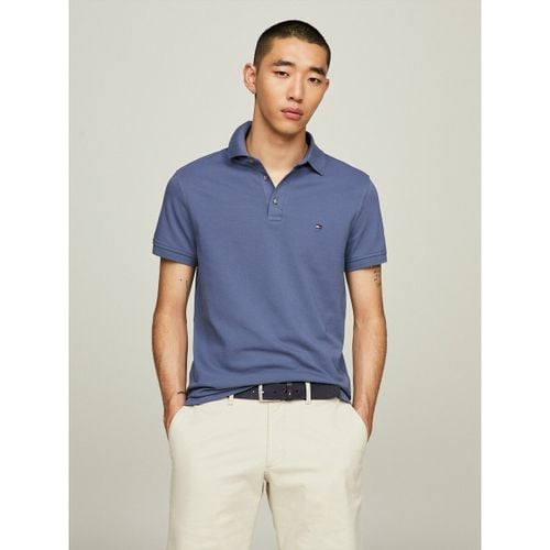 Polo slim maglia piqué stretch - TOMMY HILFIGER - Modalova