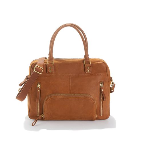 Borsa con cerniera multi-tasche in pelle MACY - NAT & NIN - Modalova