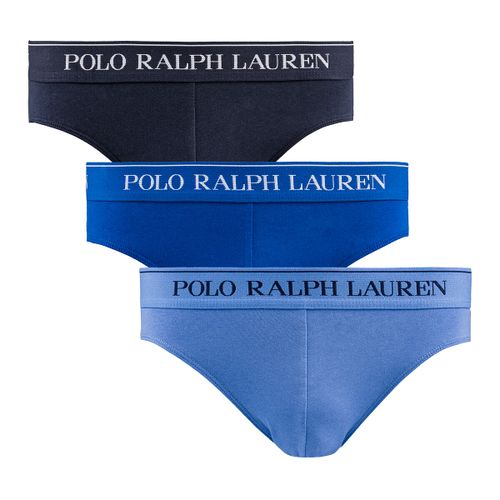 Confezione da 3 slip tinta unita - POLO RALPH LAUREN - Modalova