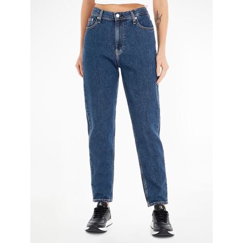 Jeans Mom Vita Alta Donna Taglie W26 (US) - 40 (IT) - calvin klein jeans - Modalova