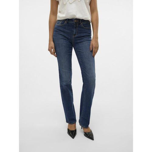 Jeans dritti, vita standard - VERO MODA - Modalova