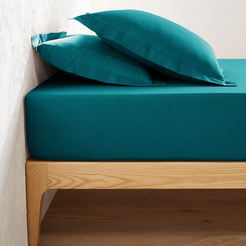 Lenzuolo Con Angoli In Cotone Balza Da 25 Cm Taglie 180 x 200 cm - la redoute interieurs - Modalova