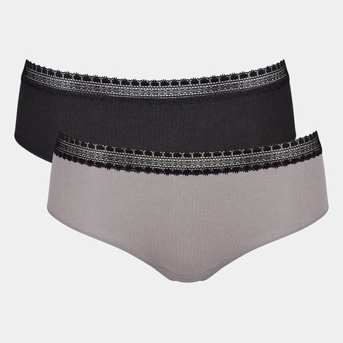 Confezione da shorty Go Ribbed coton - SLOGGI - Modalova