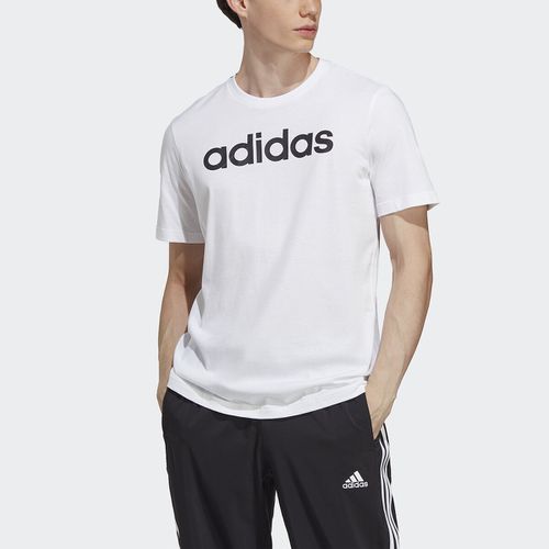 T-shirt Con Logo Ricamato Sul Retro Uomo Taglie L - adidas sportswear - Modalova