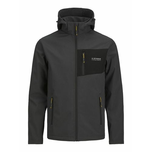 Giubbotto Con Cappuccio In Softshell Uomo Taglie XS - jack & jones - Modalova