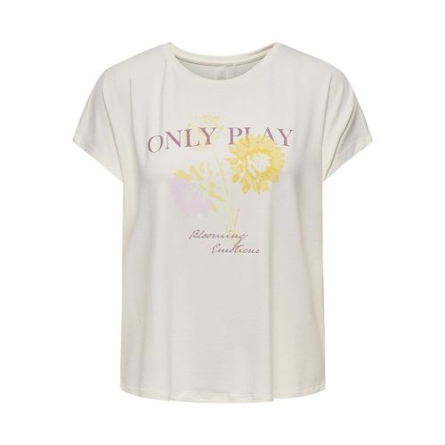 T-shirt Aubry-blur On Taglio Ampio Girocollo Donna Taglie XS - only play - Modalova