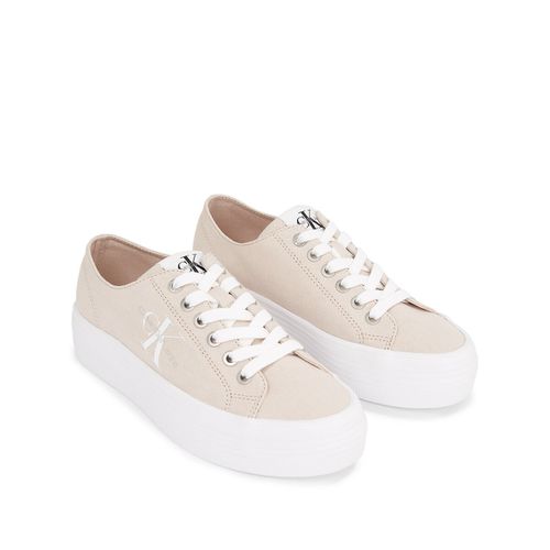 Sneakers Vulcanizzata Con Platform Donna Taglie 38 - calvin klein jeans - Modalova