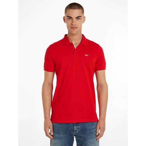 Polo Maniche Corte Slim Uomo Taglie S - tommy jeans - Modalova