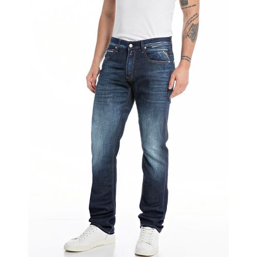 Jeans Dritti Rocco Uomo Taglie W32 L32 US) - 46 (IT) - replay - Modalova