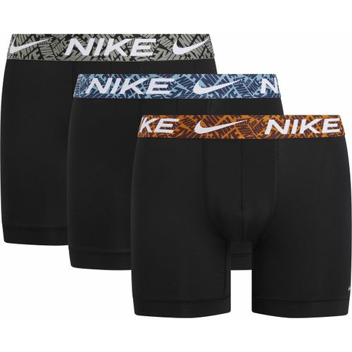 Confezione da 3 boxer lunghi tinta unita Dri fit - NIKE - Modalova