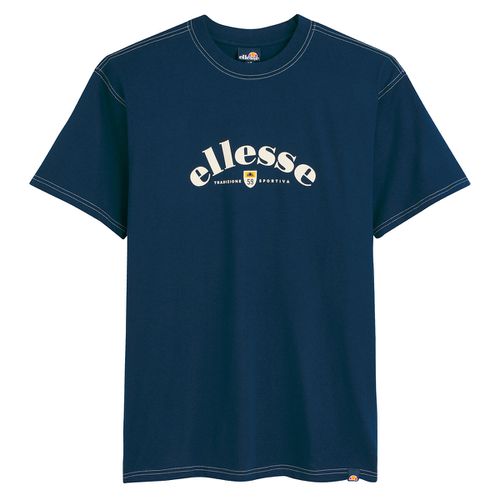 T-shirt Maniche Corte Maxi Logo Blu Uomo Taglie XS - ellesse - Modalova