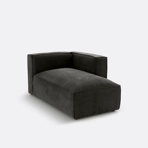 Chaise Longue Modulabile Tessuto Texturé, Seven Taglie angolo destro - la redoute interieurs - Modalova