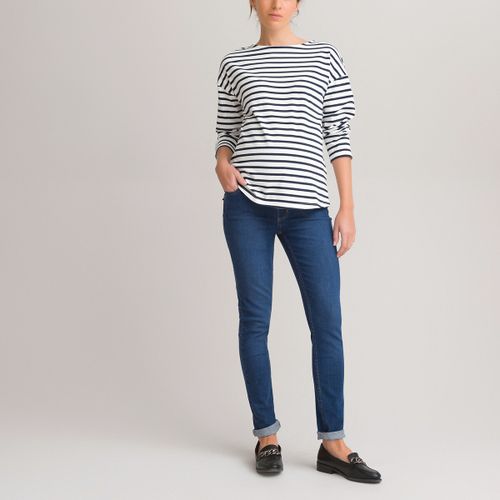 Jeans skinny premaman, fascia alta, cotone bio - LA REDOUTE COLLECTIONS - Modalova