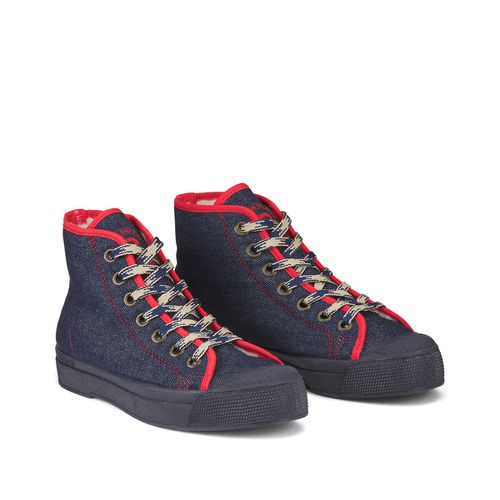 Tennis Alte Imbottite Stella Denim Donna Taglie 36 - bensimon - Modalova