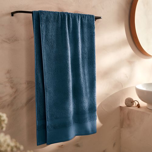 Maxi Telo Da Bagno Cotone Pettinato 600g/m2, Kheops Taglie 86 x 150 cm - la redoute interieurs - Modalova