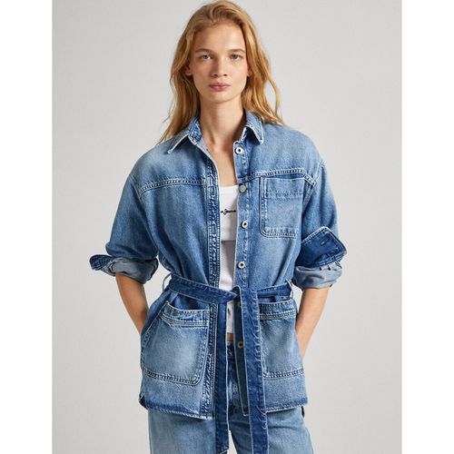 Giacca in denim, da annodare - PEPE JEANS - Modalova