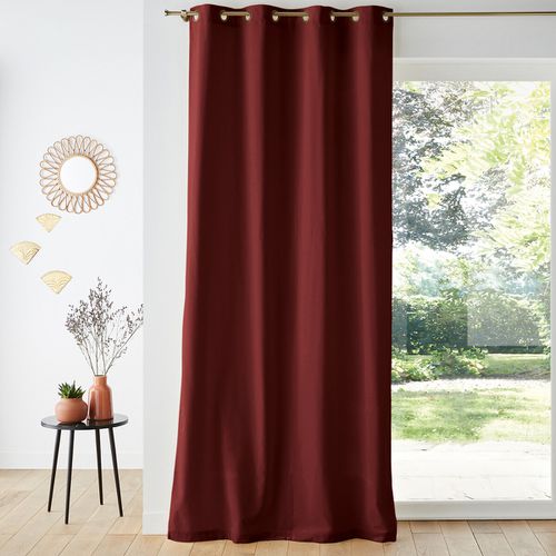 Tenda Velluto Con Occhielli Velvet Taglie 260 x 135 cm - la redoute interieurs - Modalova