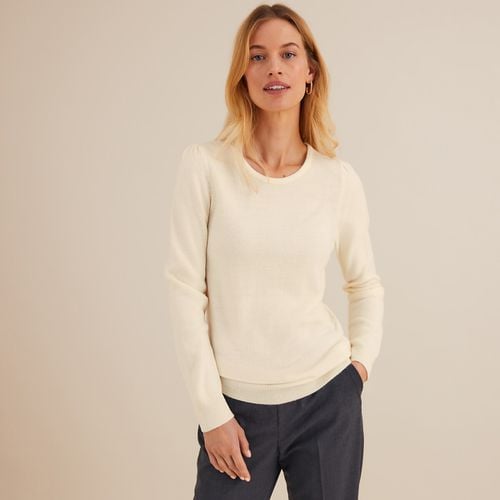 Pull Scollo Rotondo In Maglia Fine Donna Taglie 38/40 (FR) - 42/44 (IT) - anne weyburn - Modalova