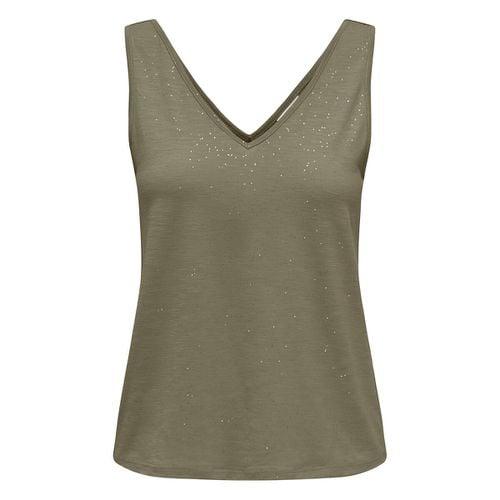 T-shirt Senza Maniche Effetto Brillante Donna Taglie XS - jdy - Modalova