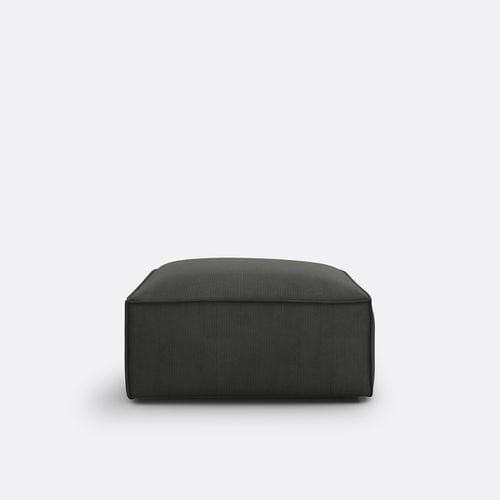 Pouf modulabile in velluto a coste, Seven - LA REDOUTE INTERIEURS - Modalova