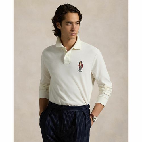 Polo Dritta Maglia Piqué Bear Uomo Taglie L - polo ralph lauren - Modalova