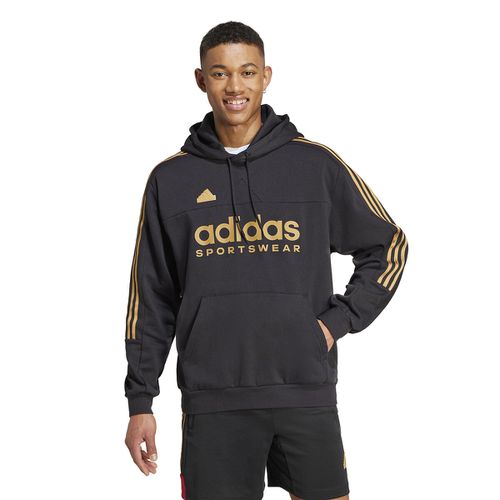 Felpa Con Cappuccio House Of Tiro Allemagne Uomo Taglie S - adidas sportswear - Modalova