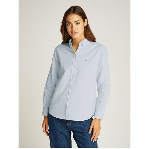 Camicia Oxford con maniche lunghe - TOMMY JEANS - Modalova