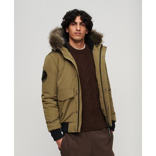 Bomber imbottito con cappuccio Everest - SUPERDRY - Modalova