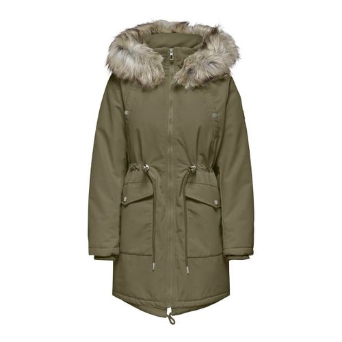 Parka lungo con cappuccio - ONLY - Modalova