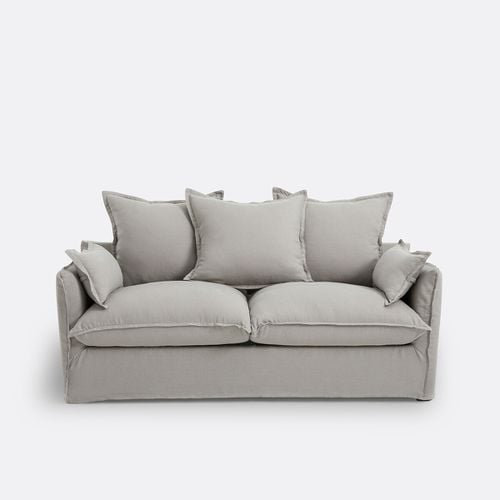 Divano Letto 14 Cm, Lino Stropicciato, Odna Taglie 3 posti - la redoute interieurs - Modalova