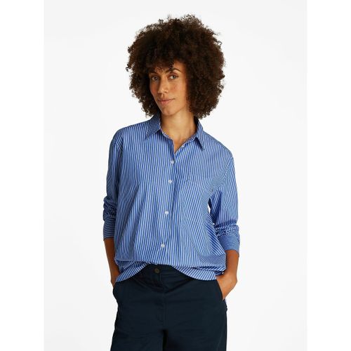 Camicia In Popeline A Righe Donna Taglie 42 (IT) - 38 (FR) - tommy hilfiger - Modalova