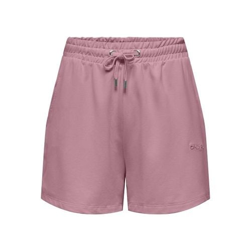 Shorts Frei Logo Vita Alta Taglie XS - only play - Modalova