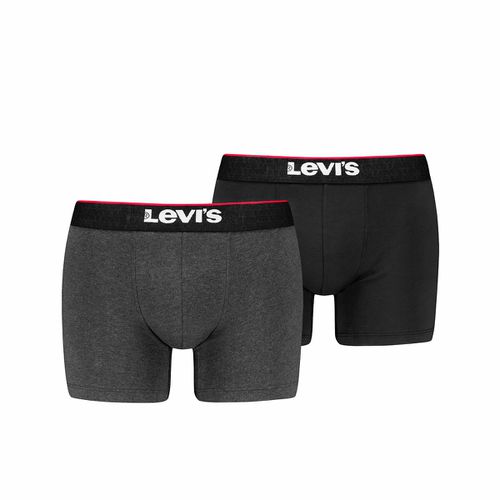 Confezione da 2 boxer tinta unita in cotone - LEVI'S - Modalova