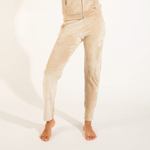 Pantaloni In Velluto Homewear Keenan Sealake Donna Taglie M - banana moon - Modalova