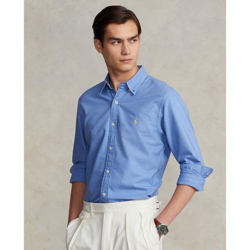 Camicia Slim In Oxford Garment Dyed Uomo Taglie XXL - polo ralph lauren - Modalova