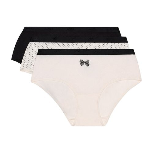 Confezione da 3 shorty in cotone elasticizzato Les Pockets - DIM - Modalova