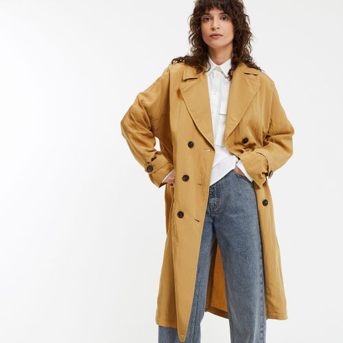 Trench lungo con bottoni - LA REDOUTE COLLECTIONS - Modalova