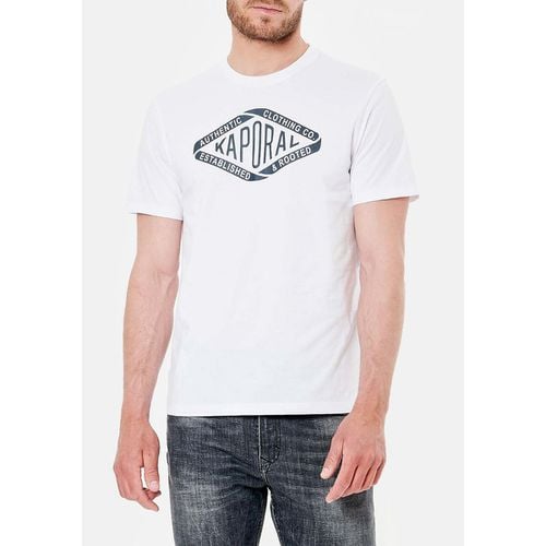 T-shirt Girocollo Dritta Con Stampa Uomo Taglie S - kaporal - Modalova