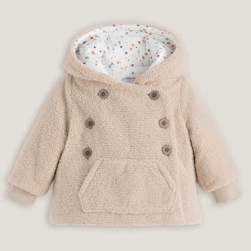 Cappotto Caldo Con Cappuccio In Sherpa Taglie 1 mese - 54 cm - la redoute collections - Modalova