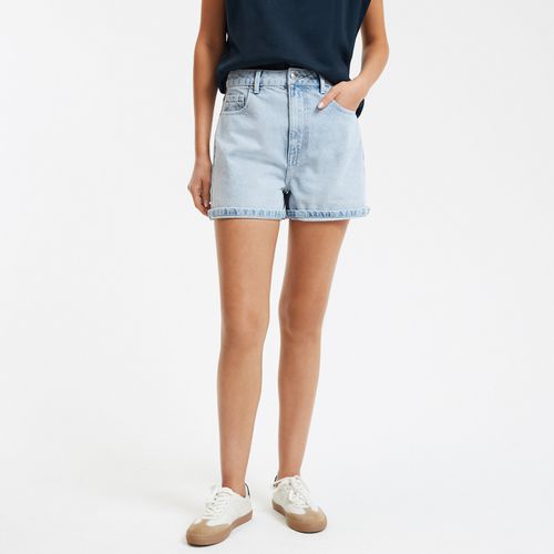 Shorts In Denim, Vita Alta Donna Taglie 34 (FR) - 38 (IT) - la redoute collections - Modalova